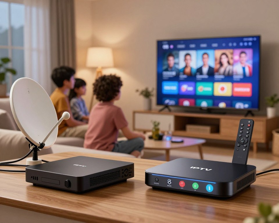 traditional cable satellite comparison